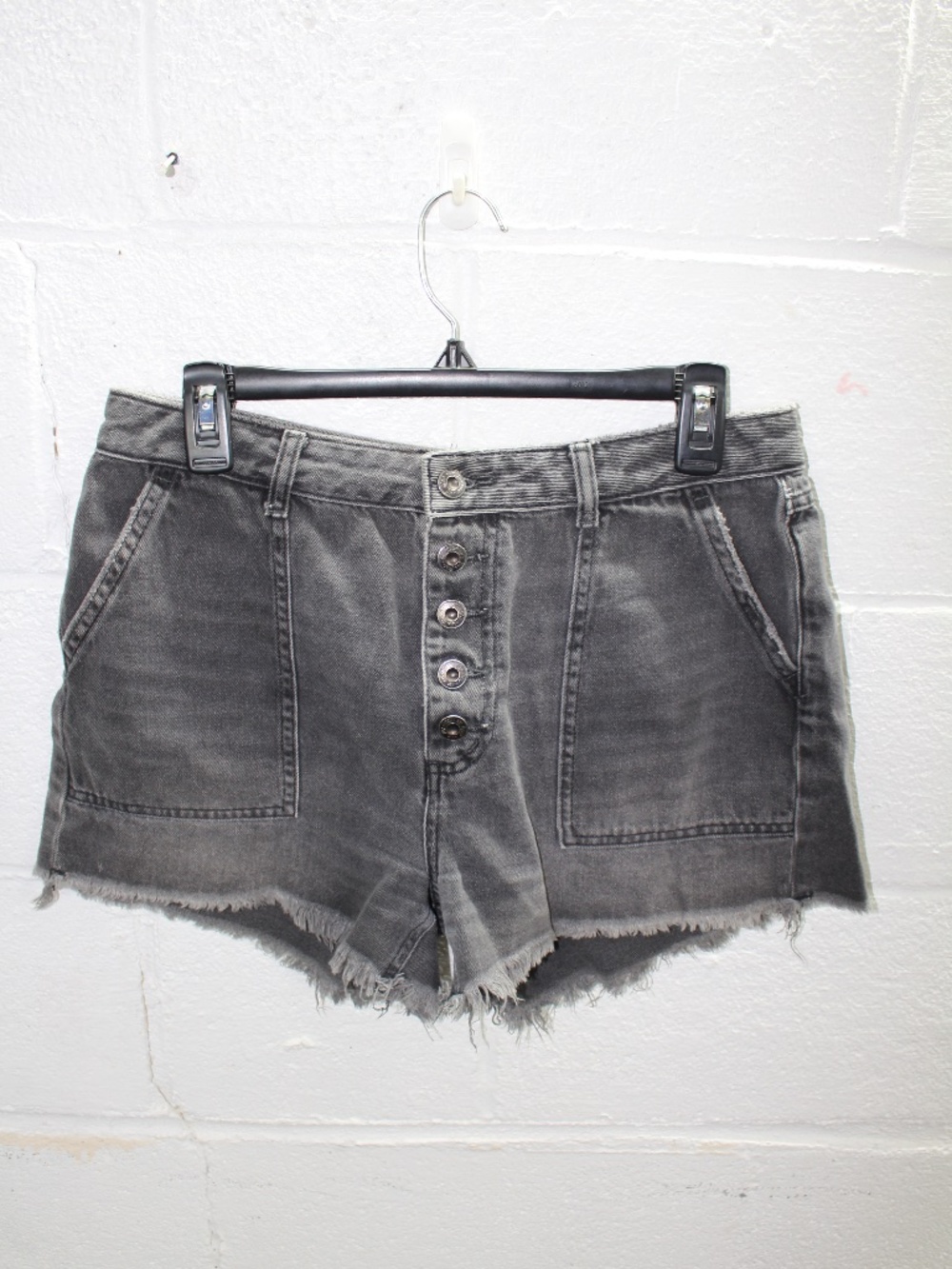 free people jean shorts